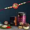 Rakhi (K1_518_as)  Assorted Chocolate Dryfruits 96gm  Rakhi Combo With Card And Chocolate  Chocolates Gift  Rakhi  Chocolate For Brother  Rakhi With Gift  Set Of 1 Rakhi