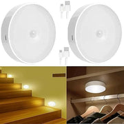 Rechargeable Motion Sensor LED Night Light with USB Charging thumbnail 2