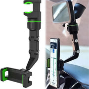 Multifunctional Car Rear View 360 Rotatable Mobile Holder thumbnail 4