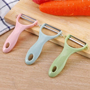 5207 Plastic Kitchen Peeler - Green  Classic Stainless Steel 3-piece Knife Set Combo thumbnail 2