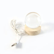 3d Crystal Ball Lamps With Base  (1 Pc) thumbnail 1