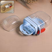 Multifunctional Soap Box With Drain Tray And Lock Clip Sabudani (1 Pc) thumbnail 1