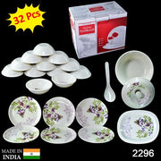 2296 Premium Tableware 32 Pc For Serving Food Stuffs And Items. thumbnail 7