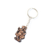 Radha Krishna Metal Keychain Set (2 Pc Mix Design) thumbnail 3