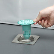 7968 Deodorant Floor Drain Core Silicone Drain Stopper Insectproof Anti-odor Hair Trap Plug Trap For Kitchen Bathroom Toilet thumbnail 2
