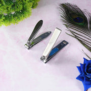 Stainless Steel Folding Portable Large Nail Clippers With Nail File (1 Pc) thumbnail 3