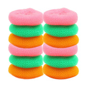 2594a Plastic Scrubber Round Nylon Scrubbers (12pcs Set) thumbnail 6