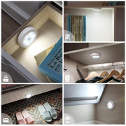 Round Shape 8 Led Motion Sensor Induction Led Light thumbnail 4