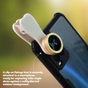 Universal Clip-on Mobile Camera Lens Kit (1 Set) thumbnail 4