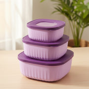 Premium 3 Piece Food Storage Container Set thumbnail 2