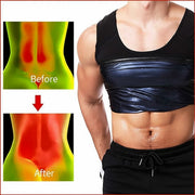 Mens Slim Fit Sweat Shaper Tank Top (Xxlxxxl 1 Pc) thumbnail 5