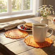 Heat-resistant Decorative Hot Mat  Cup Coaster Set (10 Cm 2 Pc Set) thumbnail 3