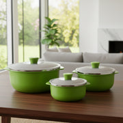 Signature Multipurpose Kitchen Serving Bowl (1000ml1400ml2200ml3 Pc Set) thumbnail 2