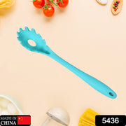 5436 Pasta Fork Cutlery Food Grade Kitchen Non Slip Heat Resistant Spaghetti Spoon Best Kitchen Appliances (29cm) thumbnail 5
