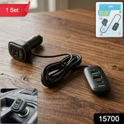 Rgb Breathing Light Multi Port Car Usb Charger (1 Set 1.5m) thumbnail 6