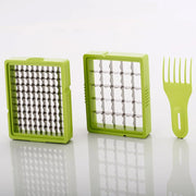 2 In 1 Potato Chipser  Slicer French Fries Maker Finger Chips  Plastic  Two Blades Finger Chips Cutter For Kitchen Accessoryvegetable Fruit Slicer (1 Pc) thumbnail 3
