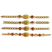 Gold Plated Metal Bracelet Rakhi For Brother (1 Pc) thumbnail 1