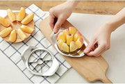 2140 Stainless Steel Apple Cutterslicer With 8 Blades And Handle thumbnail 3