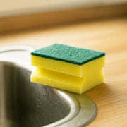 1429 Scrub Sponge 2 In 1 Pad For Kitchen Sink Bathroom Cleaning Scrubber thumbnail 4