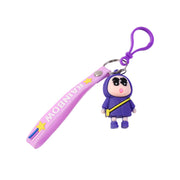 Cute Cartoon Character Silicone Keychain (1 Pc) thumbnail 3