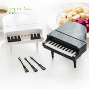 5538 10pcslot Creative Piano Fruit Forks Set Food Sticks For Dessert Fruit Snack Picking Kitchen Dining Tools (10 Pc Set) thumbnail 4