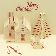 3d Paper Wish Card High Quality Paper Card All Design Card Good Wishing Card  (Birthday  Valentine  Love  Christmas Card) (1pc ) thumbnail 3