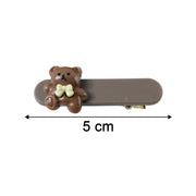 Cute Teddy Bear Decorative Hair Clips (4 Pc) thumbnail 4