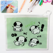 17577 Reusable Multipurpose Pouch Pen Pencil Stationary Case Travel Boys  Girls Pouch With Zip For Travel School Stationary (1 Pc) thumbnail 1