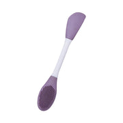 12532 Double-headed Silicone Mask Brush Face Cleansing And Applying Mud Mask Beauty Salon Special Brush Smear Tool Facial Scrub Silicone Wash Scrubber Face Tools (1 Pc) thumbnail 3