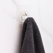 Self-adhesive Transparent Wall Hook Holder Clip (1 Pc) thumbnail 6