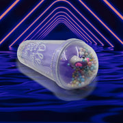 6883a Design Printed Sipper Bottle With Toy Led Glow Light Double Wall Sipper Glass Water Bottle  Sipper Bottle With Straw For Girls And Kids For Boys And Girls Schooltuitiongym (Pack Of 1) thumbnail 3