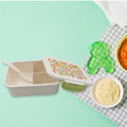5855 Lunch Box 3 Compartment With Leak Proof Lunch Box  1 Spoon For School  Office Use thumbnail 5