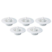 5 Pcs Multipurpose Sink Drain Hair Catcher  Strainer Filter (3045 Mm) thumbnail 4