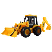 Lala Friction Powered Jcb Style Backhoe Loader Construction Toy Truck For Kids (1 Pc) thumbnail 3