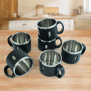 Apex Stainless Steel Desk Mug (6 Pc) thumbnail 4