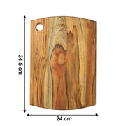 Supermom Premium Teak Wood Chopping Board For Kitchen (1 Pc) thumbnail 2
