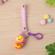 Cute Cartoon Duck Keychain (1 Pc) thumbnail 5