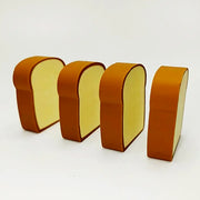 17527 3d Toast Bread Shape Eraser For Kids Cartoons Erasers Toast Bread Erasers Bread Shaped Eraser For Students Gift Cute Fun Food Pencil Erasers For School Classroom Stationery For Boys  Girls (4 Pcs Set) thumbnail 3