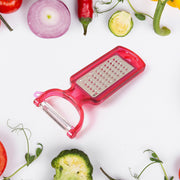 2-in-1 Multifunctional Kitchen Peeler With Grater (1 Pc) thumbnail 2