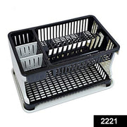 2221 Kitchen Organizer Rack With Water Storing Traydish Rack thumbnail 4
