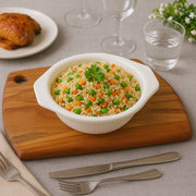 Premium Plastic Serving  Mixing Bowl With Easy-grip Side Tabs (1 Pc) thumbnail 4