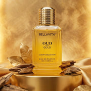 Bellavita Premium Oud Gold Luxury Collection Eau De Perfume 100 Ml thumbnail 4