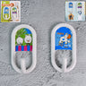 Multipurpose Strong   Hook Self-adhesive Hooks (2 Pc Set)