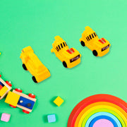 17824 Vehicle Car Engineering Automobile Construction Car Toys Set For Children Kids Crane Excavator Road Roller Forklift Mixer Truck Transporter Truck Machine Construction Toys (6 Pcs Set) thumbnail 3