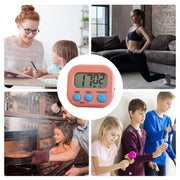 1540 Digital Kitchen Timer Clear Big Digits 0-99 Min For Cooking Office Clock thumbnail 3