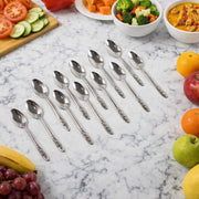 Premium Stainless Steel Table Spoons Set (12 Pc Set) thumbnail 1