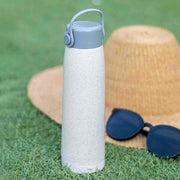 6951 High Portable Water Bottle Creative Wheat Fragrance Glass Bottle Water With Mobile Phone Holder Wide Mouth Glass Water 380ml (Moq - 80 Pc) thumbnail 3