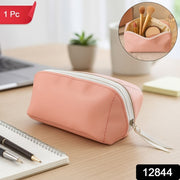Pu Leather Cosmetic  Pencil Pouch - (1 Pc) thumbnail 6
