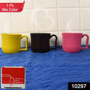 Premium Plastic Coffee  Tea Cups  Mug With Handle (1 Pc  With Color Box  Mix Color) thumbnail 7