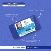 Refreshing Wet Wipes For Face  Facial Cleansing  Refreshing  Skin Hydration Soothing For Skin  Ph Balance  Alcohol Free  Nourishing With Fruit Extract  25 Wipes thumbnail 2